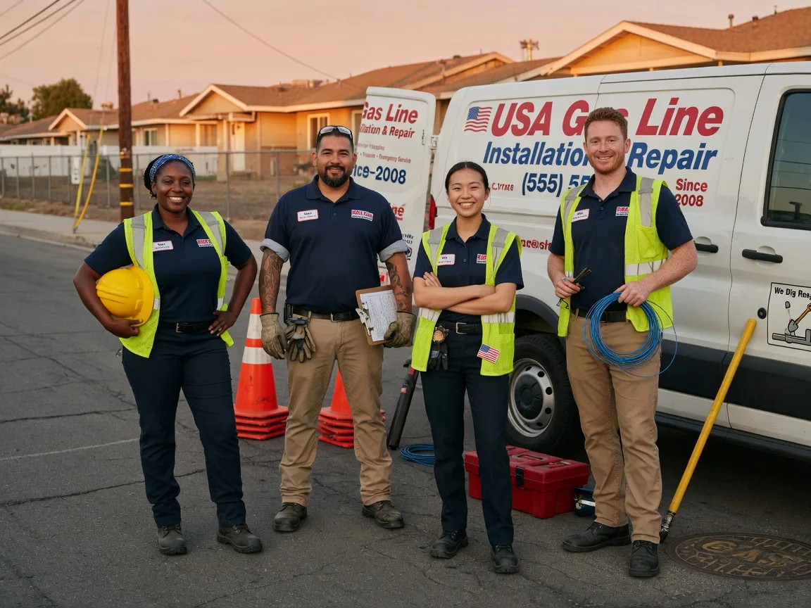 Gas Line Installation company in Holdenville, OK
